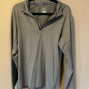 Nike Gray Dri-FIT Running Top